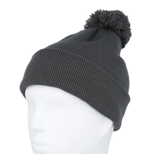 Bonnet en tricot pour adultes, nouvelle collection, fabrication OEM, taille personnalisée, avec pompon, pour la vente en ligne - Product Image 3