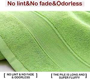 Peluquería Gimnasio Hotel Belleza Verde Bordado Baño Logotipo personalizado Algodón Salón Spa Toalla - Product Image 5