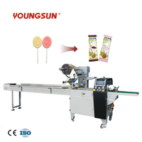 Machine d'emballage automatique à grande vitesse Youngsun pour bâtonnets de sucettes et bonbons durs