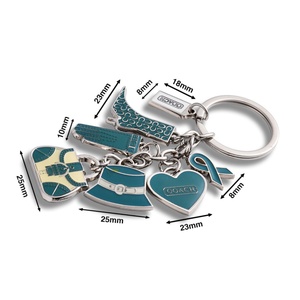 <b>Custom</b> Brand Logo Hard Enamel Promotion Gift Winsun Brand Coin Holder Metal <b>Keychains</b> - Product Image 3