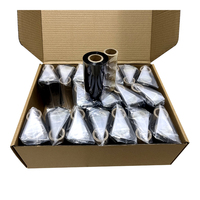 Cinta de Transferencia Térmica de Cera Negra de 110 mm x 300 m para Impresora de Etiquetas de Código de Barras