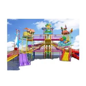 Nieuwe Aangepaste Speeltuin Outdoor Apparatuur Water Park Kids Outdoor Speeltuin