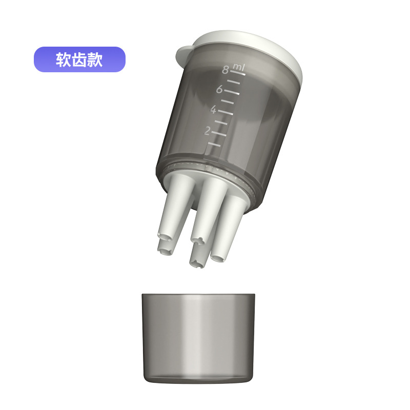 Milk coffee color (soft teeth version)