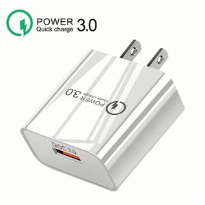 Chargeur rapide pour téléphone portable certifié CE, bloc cube, prise US/EU, 5V 3A 18W, adaptateur secteur USB pour téléphone - Product Image 2
