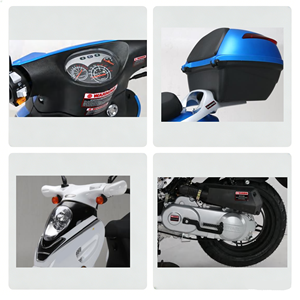 <span class=keywords><strong>Scooter</strong></span> à essence rétro 49cc/<span class=keywords><strong>50cc</strong></span>, 49 km/h, homologué EPA/DOT, prix usine, cyclomoteur à essence pour adultes, moto populaire, refroidissement par <span class=keywords><strong>air</strong></span>, boîte incluse - Product Image 3