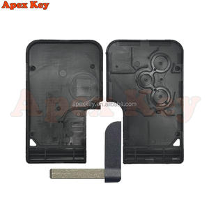 Coque de clé intelligente de remplacement à 3 boutons pour Renault Clio Logan Megane 2 3 Koleos Scenic, étui de clé télécommande à 3 boutons, petite clé - Product Image 2