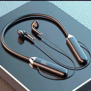 <span class=keywords><strong>Casque</strong></span> d'écoute sans fil 5.0 Neckband Earphones Sports Waterproof TWS Earbuds Headset With Mic - Product Image 1