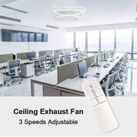 Extracteur d'air électrique pour conduit intérieur pour l'amélioration de l'habitat Ventilation d'échappement silencieuse Débit d'air mixte Roulement à billes Support OEM ODM
