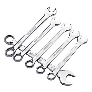 Jeu de clés mixtes à double extrémité Tuosen - Clés à fourche et à anneau en acier 45, kit d'outils complet - Product Image 5