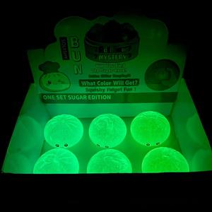 Trendy Night <b>Light</b> Dumpling Squishy Rainbow Mystery Luminous TPR Soft Squeeze Toy Creative Birthday Gift Small MOQ Toys - Product Image 4