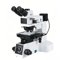 Optical Metallurgical Microscope Industrial Inspection 1000X Magnification 360 Rotatable Head Material Analysis Inverted