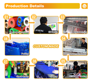 PVC thương mại ngoài trời trò chơi bơm hơi dành cho người lớn khổng lồ trượt nước với hồ bơi có thể tháo rời và quạt gió - Product Image 5