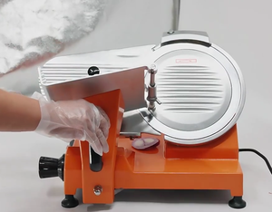 Rebanadora de Carne Eléctrica Comercial de Sobremesa a Precio de Fábrica, Máquina Rebanadora de Carne Congelada Semiautomática - Product Image 2