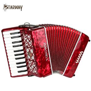 Chine Fournir Perroquet Marque 25 Touches 12 Basse Surface Celluloid Accordéon Diatonique - Product Image 1