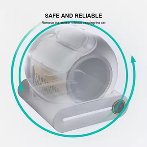 <span class=keywords><strong>Caja</strong></span> de Arena Inteligente para Mascotas con Control por Aplicación y IA de 65L, <span class=keywords><strong>Caja</strong></span> de Arena Autolimpiable Inteligente, Inodoro Automático para Gatos - Product Image 3
