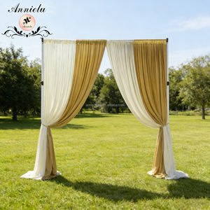 ANNIELU - <span class=keywords><strong>Cortinas</strong></span> Decorativas <span class=keywords><strong>para</strong></span> Bodas, Telón de Fondo de Alta Calidad <span class=keywords><strong>para</strong></span> Eventos, Fiestas, Cabinas de Fotos - Product Image 2