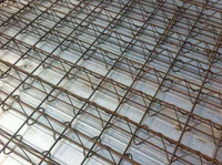 Plancher préfabriqué en treillis d'acier, plaque de plancher sans coffrage nécessaire pour la construction de structures en acier