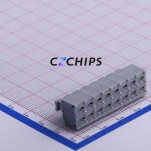 KF235-5.0-8P Spring Terminal Block Through hole Component (THT),P=5mm Connector 5mm 8P 8 10A - Product Image 2
