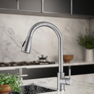 Современный кухонный смеситель с одной ручкой - Product Image 2