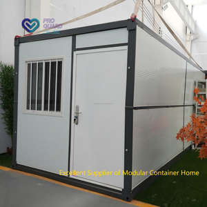 Casa contenedor plegable de 20 pies, fuerte resistencia al viento, Instalación rápida, casas de dormitorio para trabajadores, casa móvil - Product Image 2