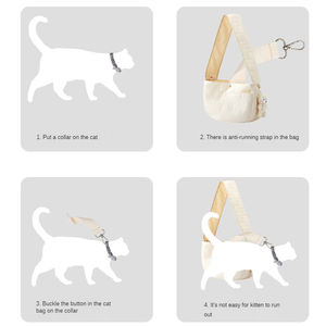Nefes evcil hayvan taşıyıcı seyahat ürünleri kedi çantası evcil hayvan taşıyıcı taşıma sepeti kızlar satır kadın Pet omuzdan askili çanta kedi çantası köpek sırt çantası - Product Image 6
