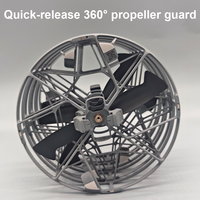En stock, Grade original, Intégré, Déverrouillage rapide 360° °   Cage de protection d'hélices pour accessoires de drone DJI Mini 5 Pro