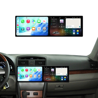 ZWNAV Double écran 10,1 pouces GPS de voiture Navi Radio pour Toyota Camry 2007-2011 Lecteur multimédia Android 8+128 Go Audio Carplay Unité principale