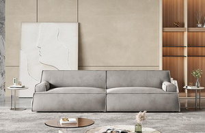 أريكة من النسيج المخملي المريح بتصميم وحدات من Syrian ، أريكة مقطعية للمنزل ، أرائك بسيطة فاخرة للفنادق - Product Image 4