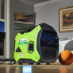 Générateur d'essence portable certifié EPA 3000W/3500W pour usage domestique, démarrage par lanceur, 4 temps, silencieux, 50/60Hz, monocylindre - Product Image 2