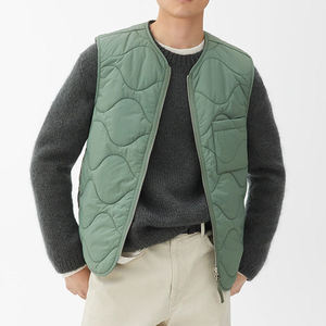 Nouveau design – Gilet matelassé léger <span class=keywords><strong>sans</strong></span> manches personnalisé pour homme – <span class=keywords><strong>Doudoune</strong></span> <span class=keywords><strong>sans</strong></span> manches matelassée pour homme - Product Image 4