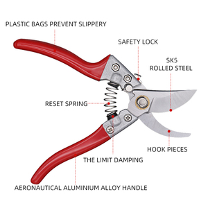 Innesto Fiore Cesoie In Acciaio Inox Manico Lungo <span class=keywords><strong>Potatura</strong></span> Curvo Set Taglio <span class=keywords><strong>Forbici</strong></span> Da Giardino - Product Image 6