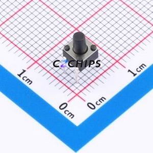 K2-1109DP-G4SW-01 Tactile Switch Through hole-4P,4.5x4.5mm Switch Single Pole Single Throw Round Button 2.5N Through Hole - Product Image 1