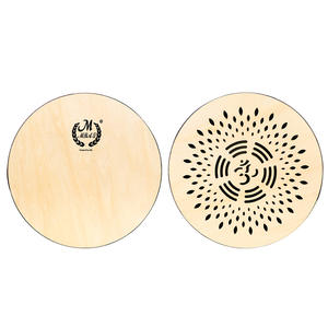 Tambour <span class=keywords><strong>de</strong></span> flux en bois massif <span class=keywords><strong>de</strong></span> 12 pouces sculpture à <span class=keywords><strong>la</strong></span> main motif <span class=keywords><strong>de</strong></span> chutes <span class=keywords><strong>de</strong></span> <span class=keywords><strong>pluie</strong></span> et garniture tissée colorée instrument <span class=keywords><strong>de</strong></span> percussion sonore <span class=keywords><strong>de</strong></span> vague <span class=keywords><strong>de</strong></span> mer - Product Image 2