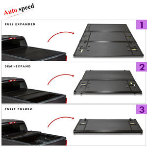 Couvre-caisse rigide pliable en trois parties pour modèles à benne courte de 5,8 pi (68 po) pour Chevrolet <span class=keywords><strong>Silverado</strong></span> 04-06 et modèles Chevrolet <span class=keywords><strong>Silverado</strong></span> 2007 « Carrosserie classique » - Product Image 5