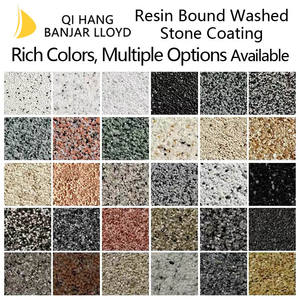 QI HANG Factory Wholesale Epoxy Resin Crushed Stone Outdoor Driveway Walkway Square Courtyard Washed Stone Floor Liquid Coating - Product Image 6