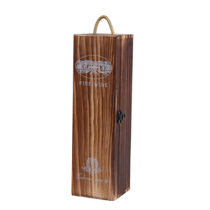 WanuoCraft Premium Luxury Wooden Wine Box Custom Logo Unique and Fancy Design Personalized Polished Wood Crafts Wall Signs