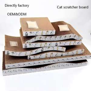 Juguete Rascador para Gatos, Poste Rascador Reversible para Gatos de Interior, Almohadilla de Cartón para Dormir, Jugar y Afilar las Garras - Product Image 1