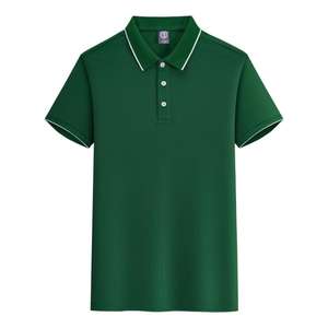 Camisetas Polo de Golf Personalizadas al por Mayor, 220 g/m², 100 % Poliéster, para Sublimación y Bordado, con Estampado de Rayas - Product Image 2