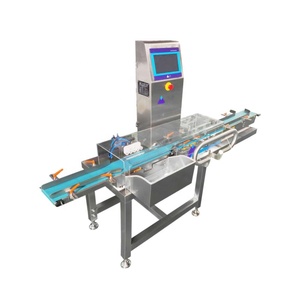 Convoyeur de boissons pour pharmacie avec détecteur de poids à rejet automatique, écran tactile PLC 10 pouces, OEM/ODM, en acier inoxydable de qualité alimentaire - Product Image 5