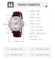 Relojes de Lujo para Hombre de las Mejores Marcas 2026, Reloj de Cuarzo SKMEI 9342 con Logotipo Personalizado, Manecillas Luminosas