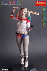 Poupée en PVC Harley Quinn <span class=keywords><strong>2020</strong></span> pour enfants, figurine de collection à l'échelle 1/6, modèle de jouet Crazy Toys - Product Image 2