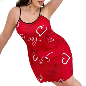 2025 Nieuwe Zomer Sexy Dames Comfortabele Ademende Gebreide Gewaden Casual Stijl Hemdje Nachthemd Loungewear Alledaagse Plus Size - Product Image 1