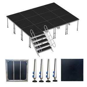 Hot Bán Buổi Hòa Nhạc Đám Cưới Ngoài Trời Tổ Chức Sự Kiện Sân Khấu Di Động Nền Tảng 4ft * 4ft 4ft * 8ft Nhôm Sân Khấu Cho Buổi Hòa Nhạc Sự Kiện Đám Cưới - Product Image 3