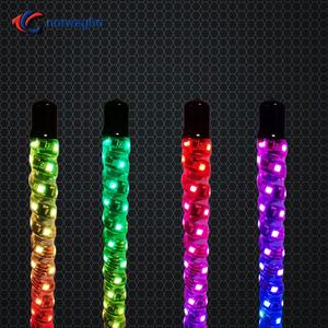 App & uzaktan kumanda ile 2 paket kırbaç işık Spiral RGB SXS işıklı anten LED SXS için SXS UTV ATV RZR - Product Image 1