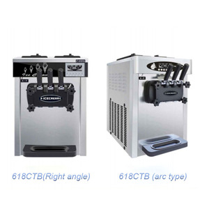 Thương mại 220V/110V tự động mềm phục vụ Ice Cream Maker New Home ba hương vị Máy làm kem mềm - Product Image 6