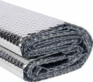 4mm Aluminium <b>Insulation</b> Sheet for Roof, Wall & HVAC | High <b>Reflective</b> Thermal Heat <b>Insulation</b> Foil for Building, Warehouse - Product Image 1