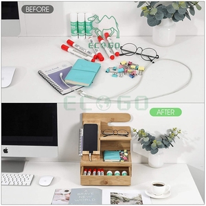 Tre cổ điển điện thoại máy tính để bàn đa Docking Station với ngăn kéo - Product Image 5