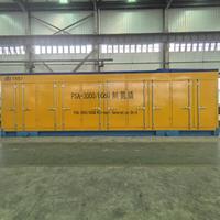 Station de compresseur d'air à vis intégrée montée sur châssis, fournie directement par l'usine, technologie PSA, capacité de 2000 Nm3/h, gaz azote
