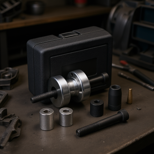 ชุดเครื่องมือถอดดรัมเบรก FG 190/S8 สำหรับซ่อมแซมยานยนต์ พร้อมส่วนประกอบที่ปรับได้และกล่องป้องกัน - Product Image 3