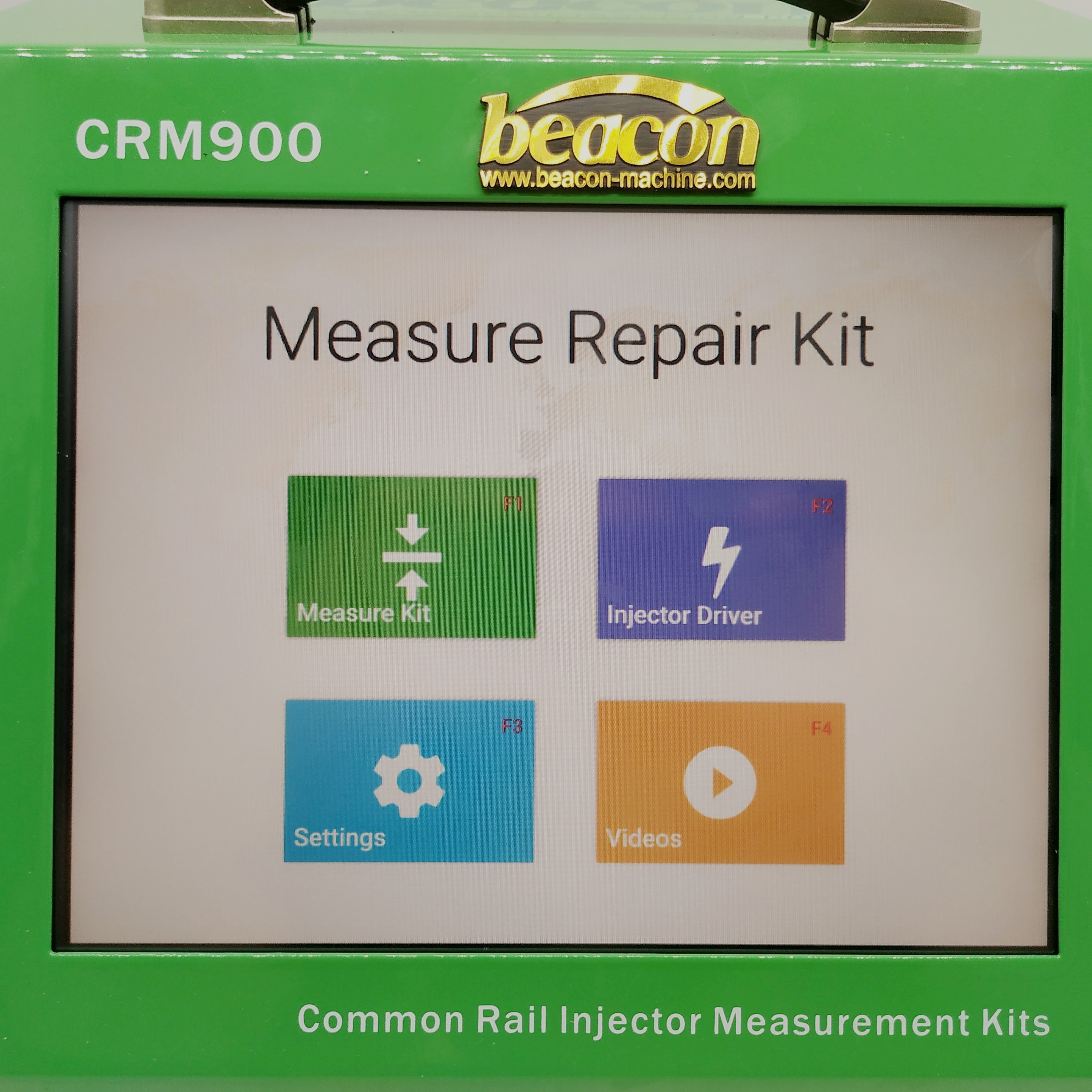 CRM900 común carril inyector herramienta de medición